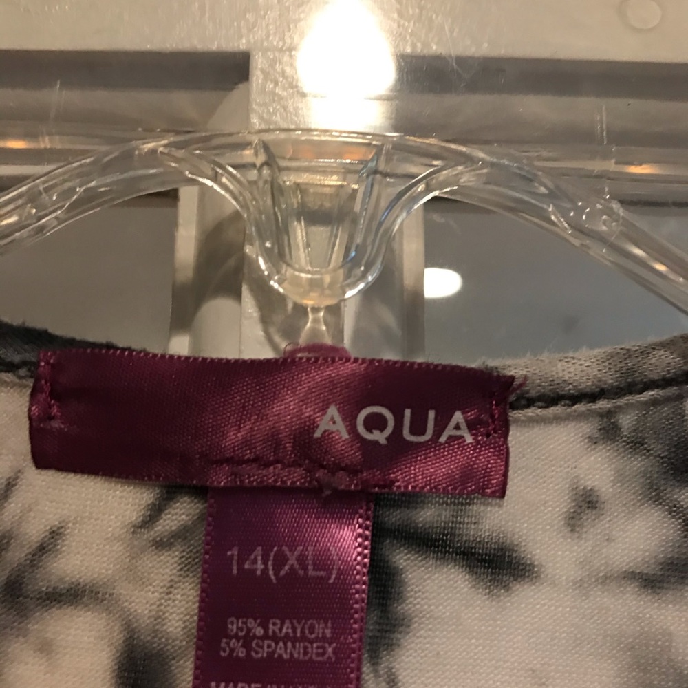 Aqua blouse - Picture 2 of 3